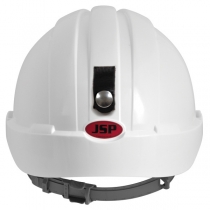 Casco JSP EVO 2 Con Soporte Para Tarjetas - Blanco, Ventilado (norma EN397)